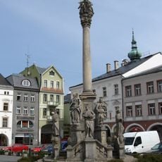 Holy Trinity column in Trutnov
