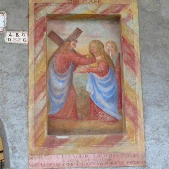 Gesù incontra la madre