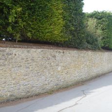 Wall To Garden Of Westrop Farmhouse