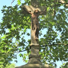 Kříž s deskou padlým v 1. světové válce v Kýšovicích