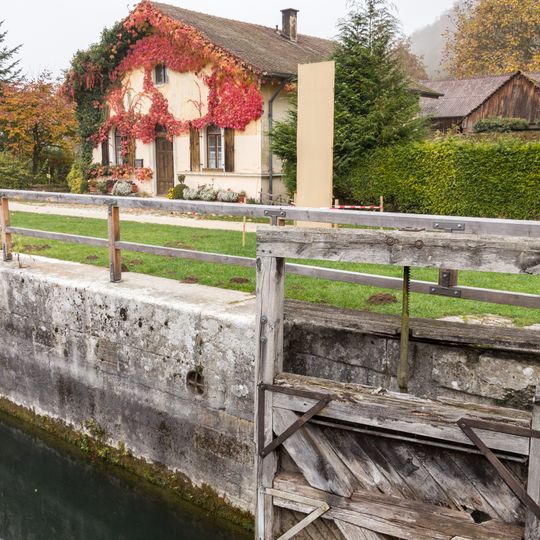 Schleuse 12 des Ludwig-Donau-Main-Kanals