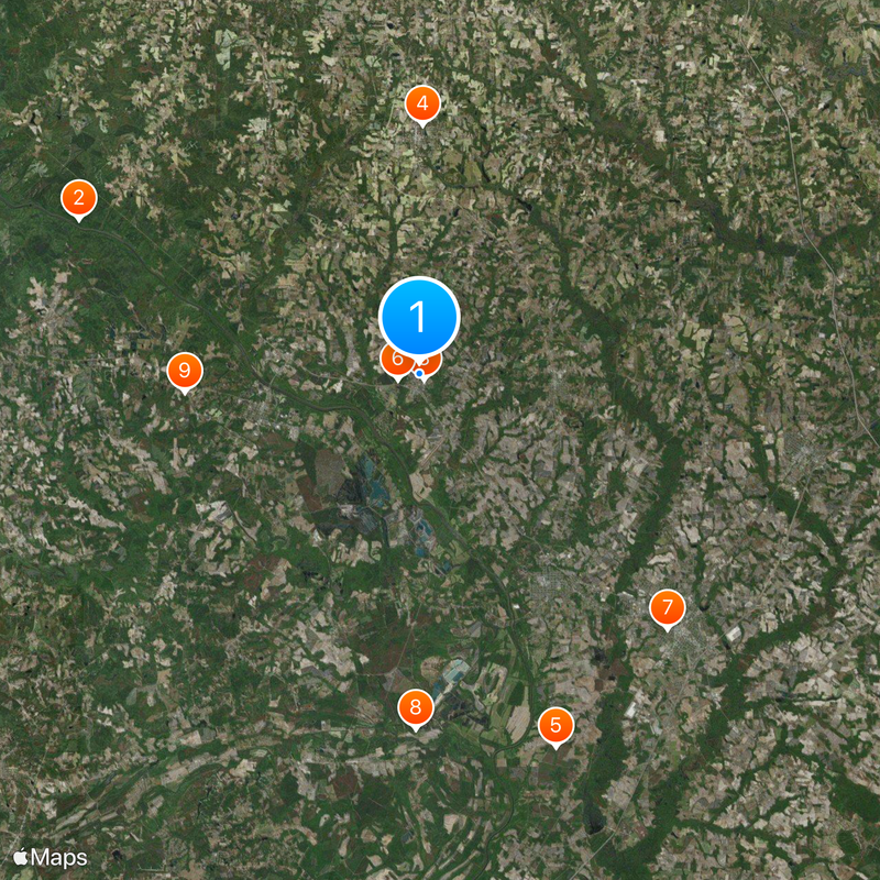 Buies Creek Map