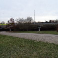 Bridge of Jeremiášova street over the Prokopský potok