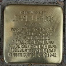 Stolperstein en memoria de Johann Brück