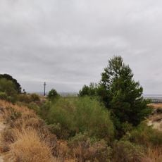 Gran cruz de hierro del Camino de Santiago en la Sierra de San Cristóbal