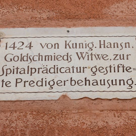 Inschrifttafel in Hersbruck