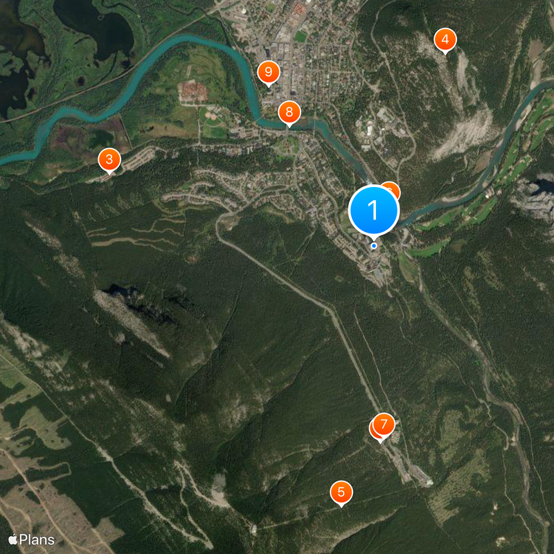 Fairmont Banff Springs Carte