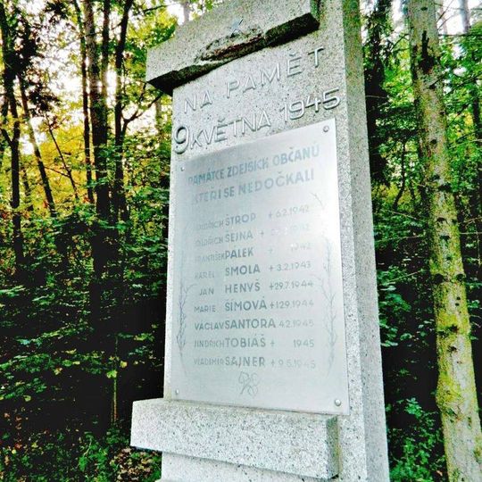 World War II memorial in Tuhaň