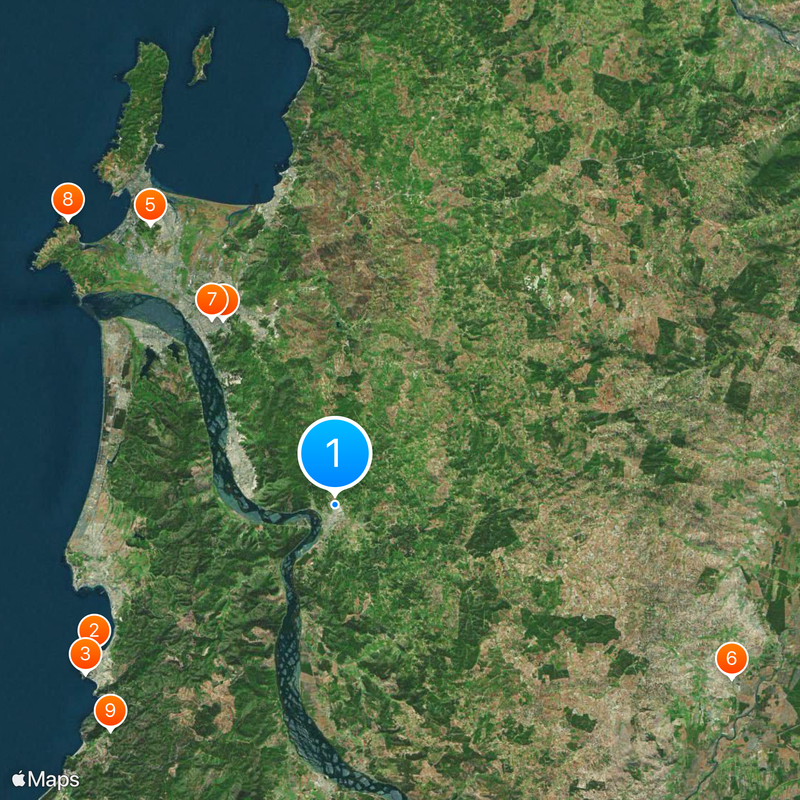 Concepción Province Map