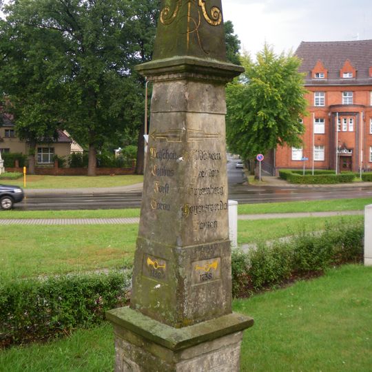 Polish-Saxon Post Milestone Calau