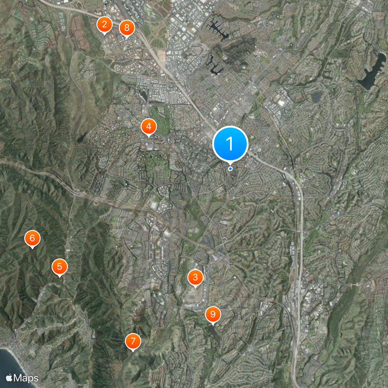 Laguna Hills Map