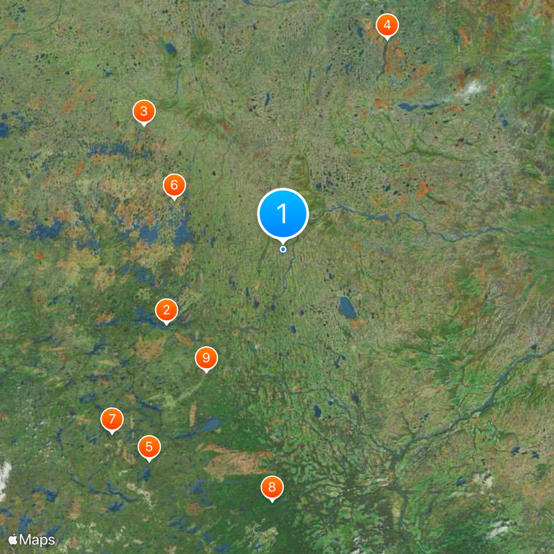Ring of Fire Map