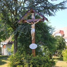Holzkreuz in Doberschütz, Rosenthaler Straße 7