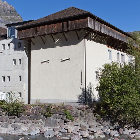 Ehemalige Stoffdruckerei und Hänggiturm Blumer & Co.