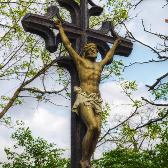 Cross in Proboštská street