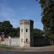 Ogrodzenie (od strony pn)