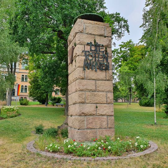 Memorial stone for victims of fascism