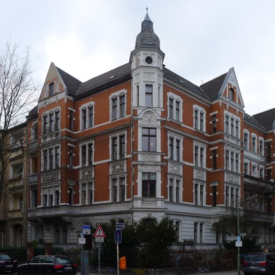 Mietshaus Dickhardtstraße 7-8, Moselstraße 7-8