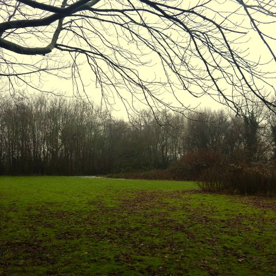Terrein behorende bij het complex Werkdorp Nieuwesluis