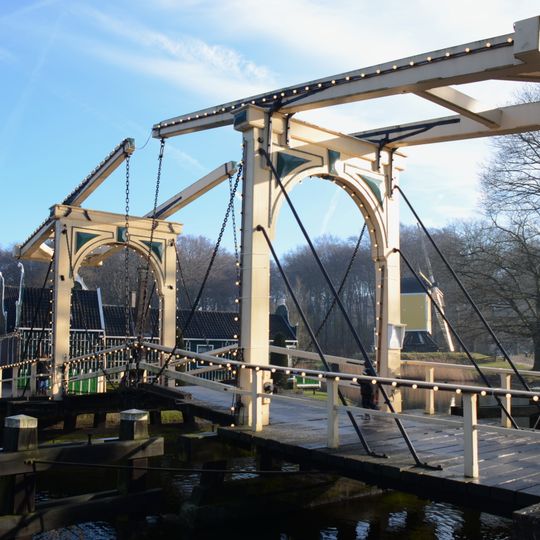Ophaalbrug Ouderkerk a-d Amstel - Openluchtmuseum Arnhem