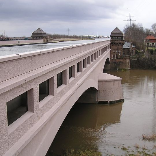 Old bridge of Wasserstraßenkreuz Minden