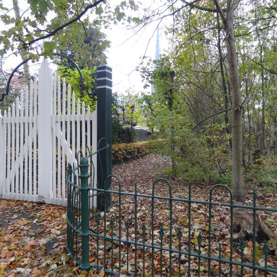 Toegangshek Stroomerslaantje bij Munnikenweg