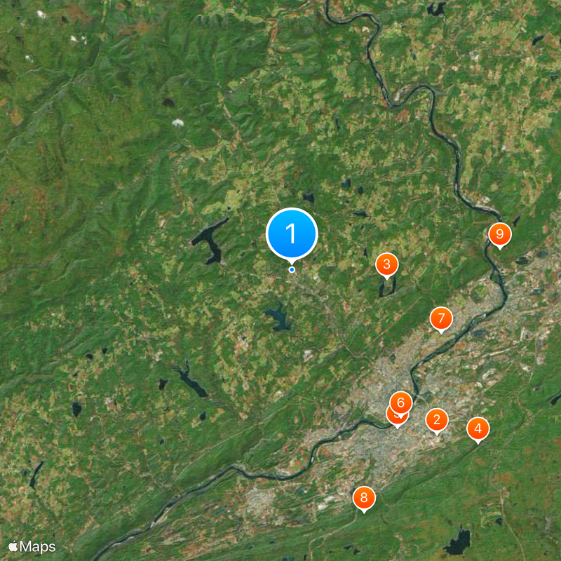 Misericordia University Map