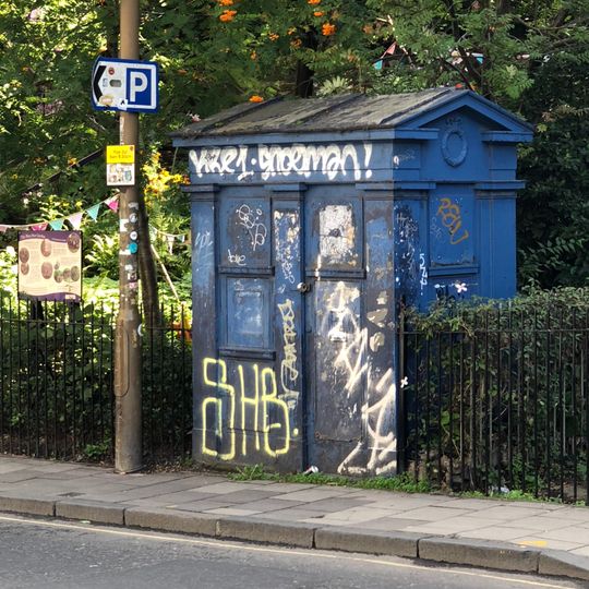 Edinburgh, West Port, Police Call Box