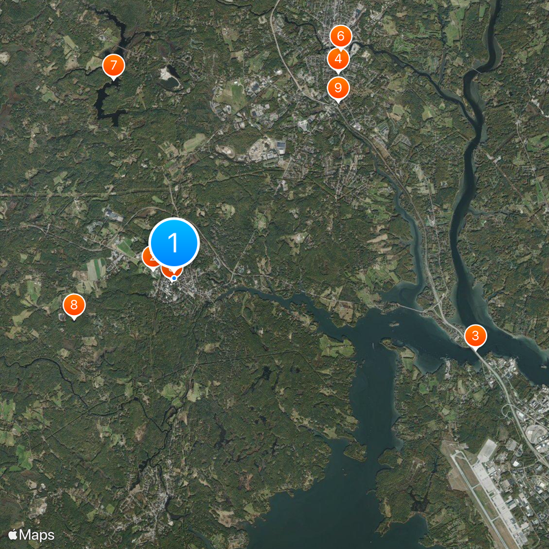 University of New Hampshire Map