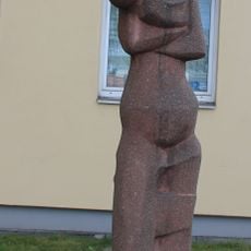 Klagenfurt, Plastik "Mutter mit Kind"