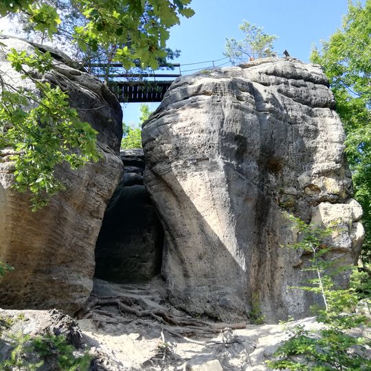 Skalní vyhlídka Ponorka