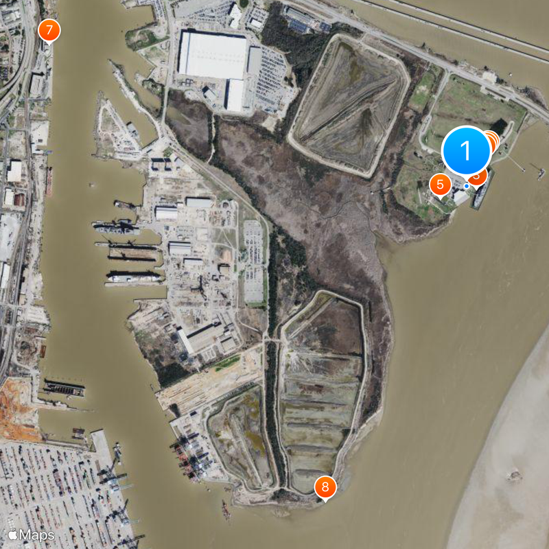 Battleship Memorial Park Map