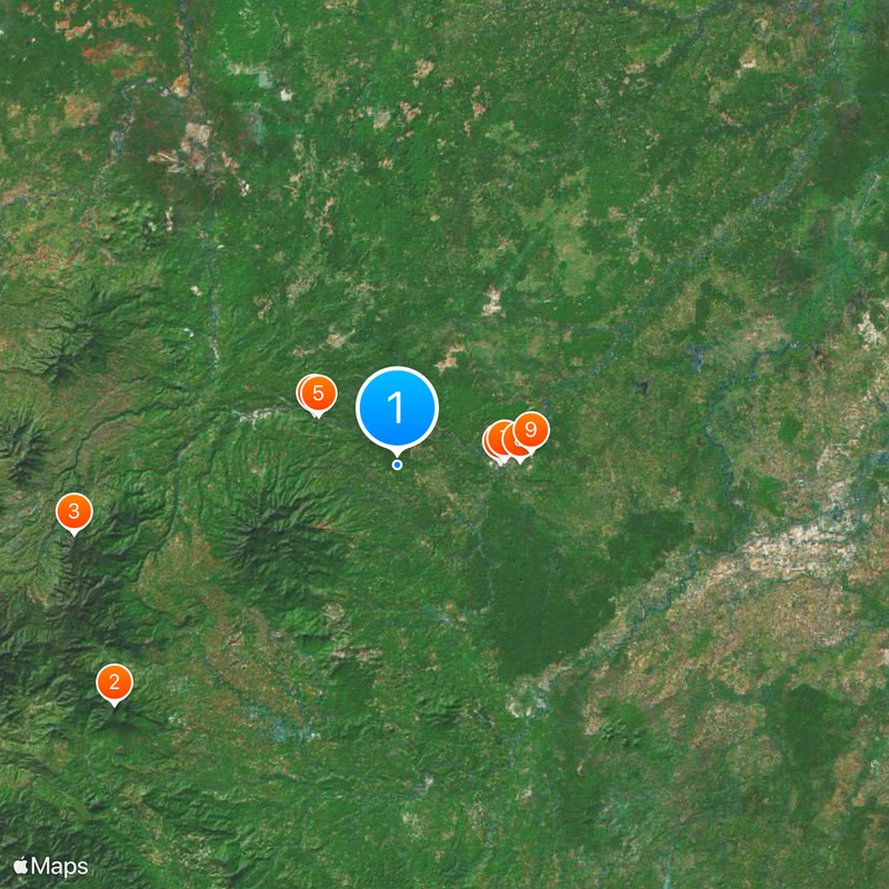 Ogan Komering Ulu Map