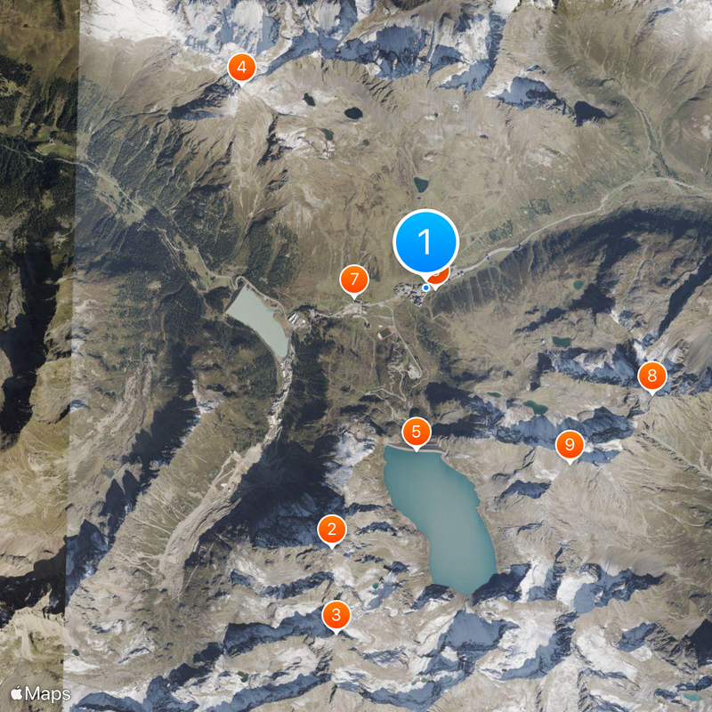 Kühtai Map