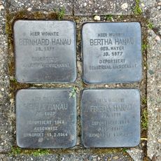 Stolperstein en memoria de Frieda Hanau