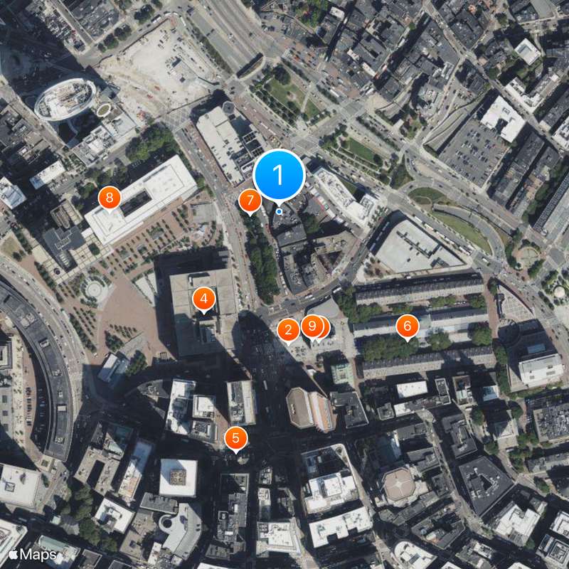 Union Oyster House Karte