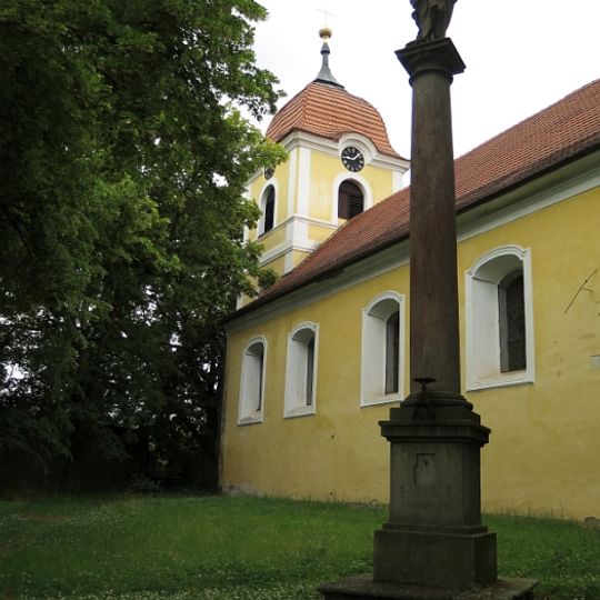 Maria column in Lochovice