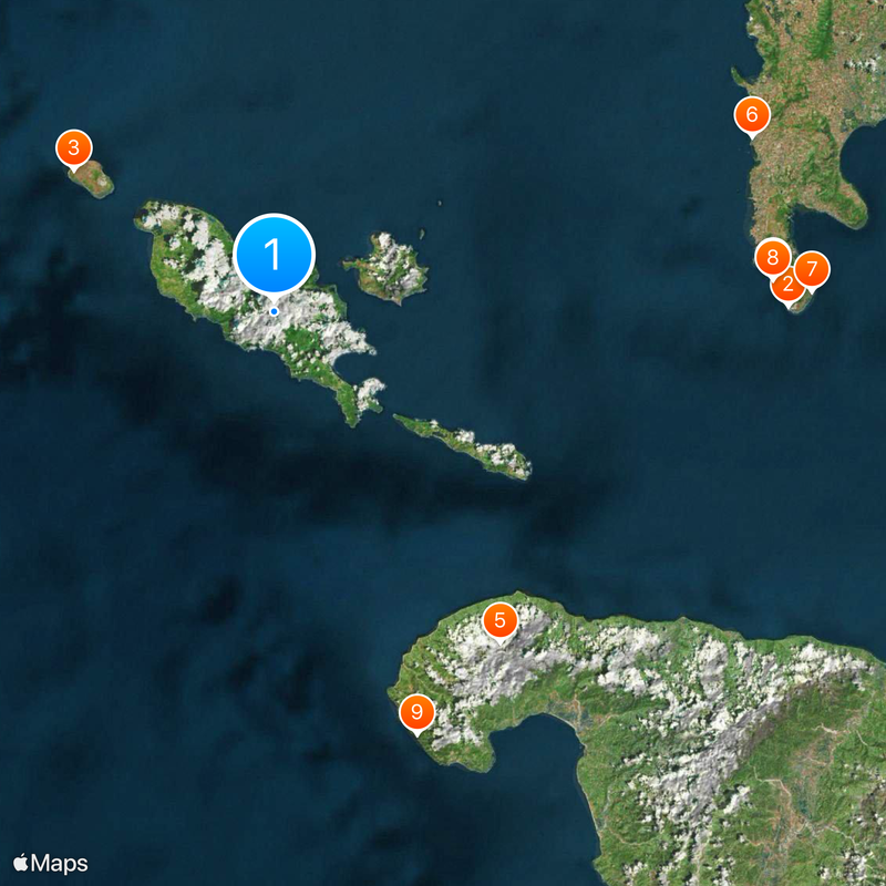 Lubang Island Map