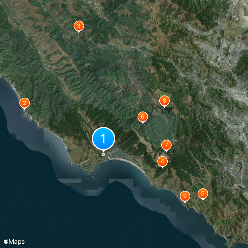 Bolinas Map