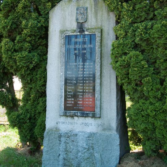 Pomník padlým v Pavlovicích