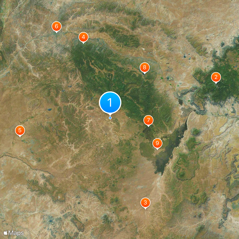 El Morro National Monument Map