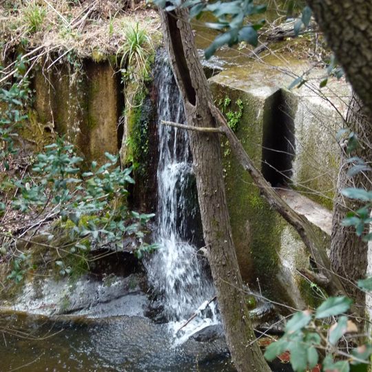 Resclosa del pantà de la font del Vern
