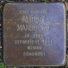 Stolperstein für Albert Mansberg