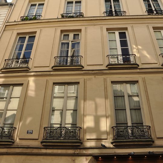 Hôtel particulier, 29 rue Saint-Louis-en-l'Île