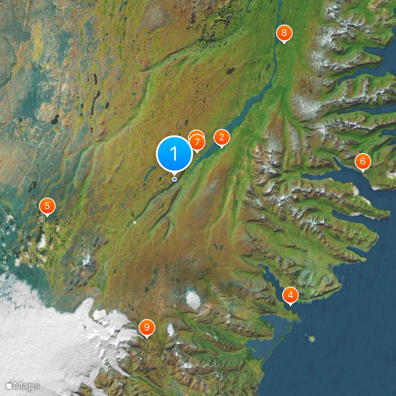 Kárahnjúkar Hydropower Plant Map