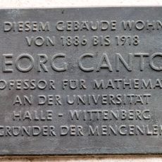 Georg Cantors ehem. Wohnhaus (Gedenktafel)