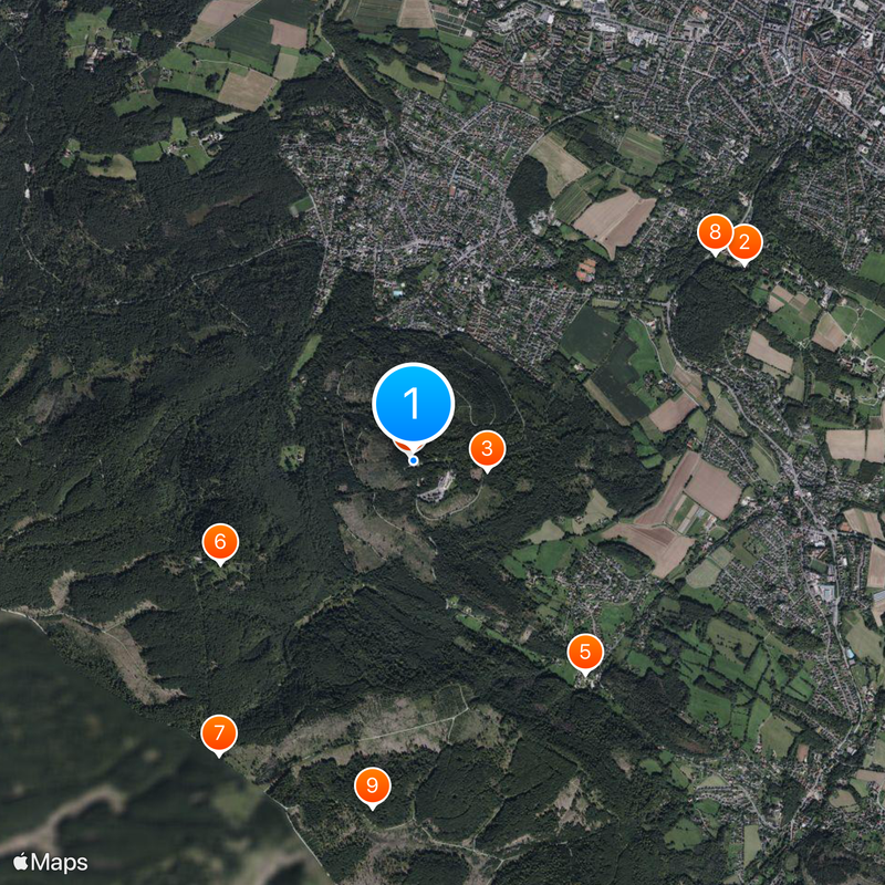 Hermannsdenkmal Carte