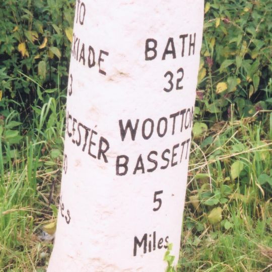 Milestone 140 Metres North Of Pound Farm