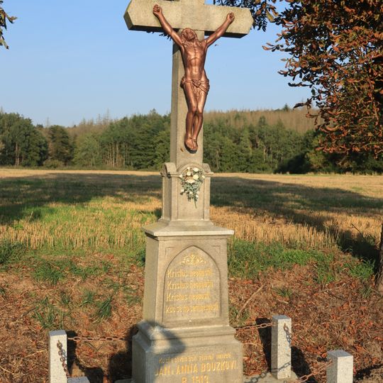 Kříž rodiny Bouzkových u Valdíkova