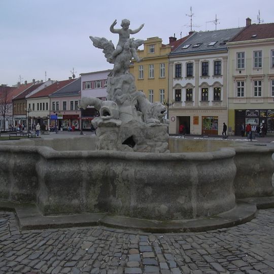 Fountain at Masarykovo náměstí